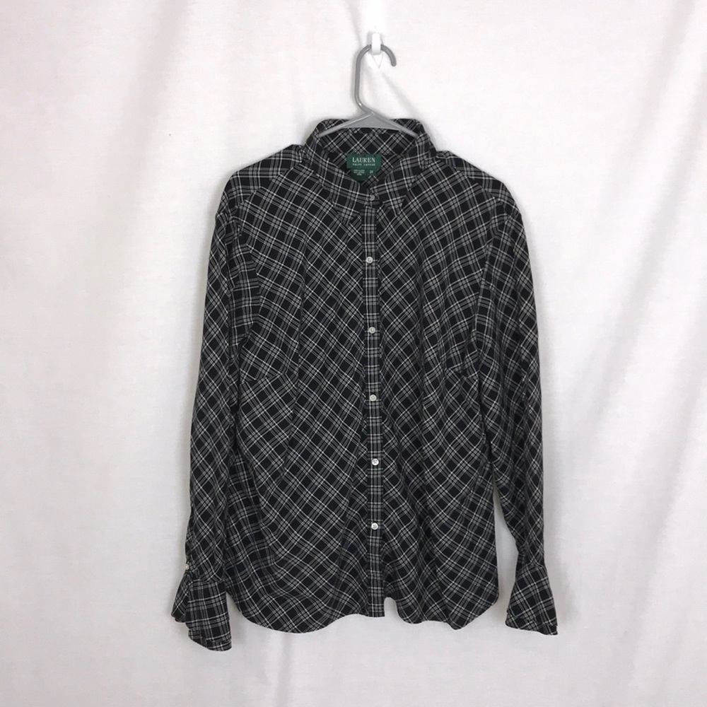 3/50 Green label blouse with flared cuffs - Picture 1 of 5